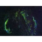 Veil Nebula Structure, A Supernova Remnant (3 Panel Mosaic)