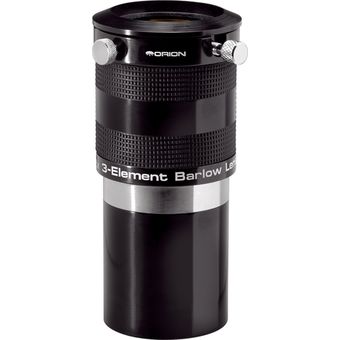 Orion 2x 3-Element Apochromatic Barlow Lens