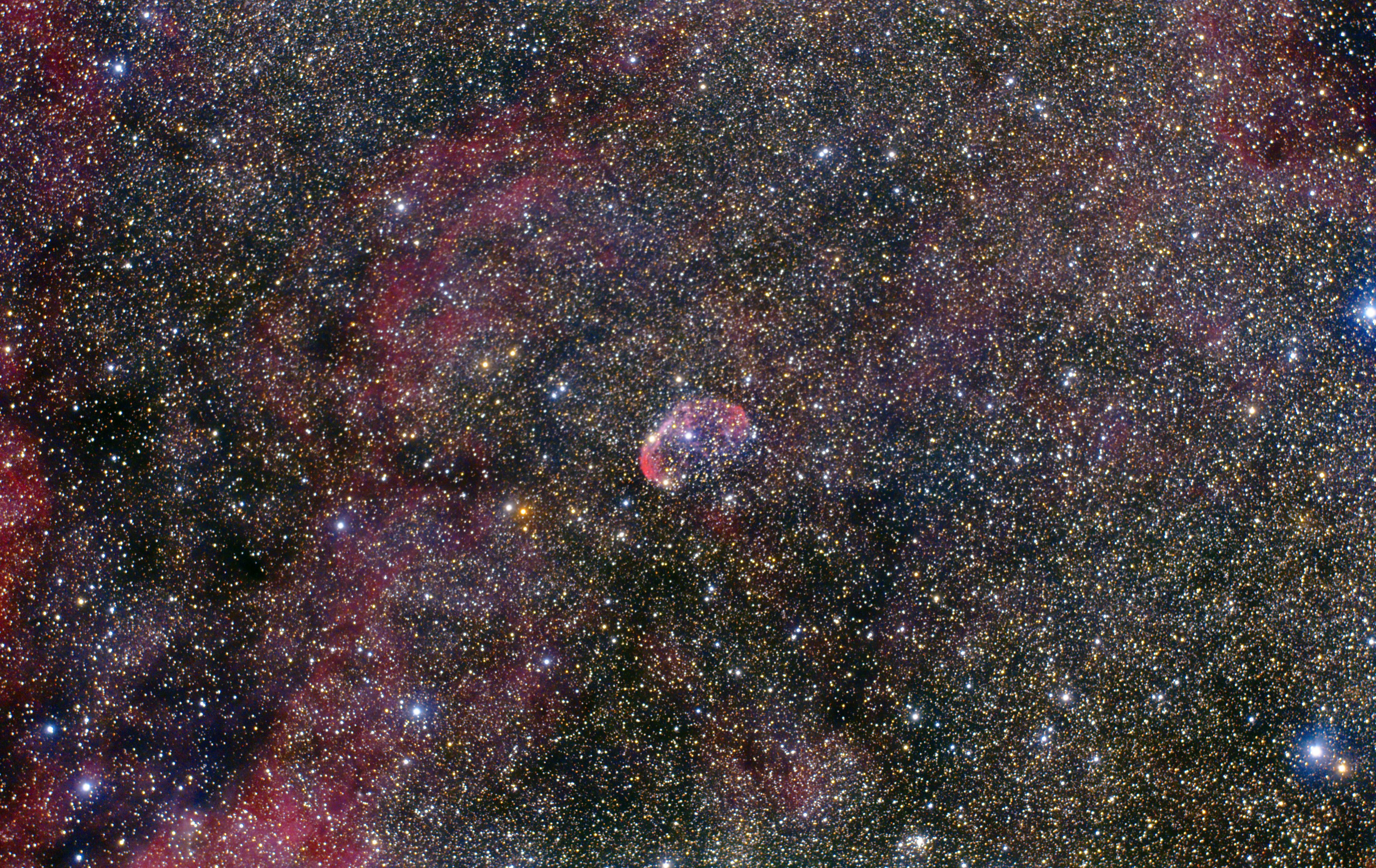 NGC 6888 and Nebula complex