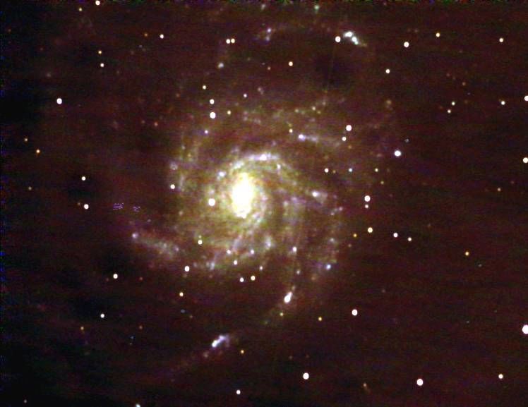 M101, Pinwheel Galaxy in Ursa Major