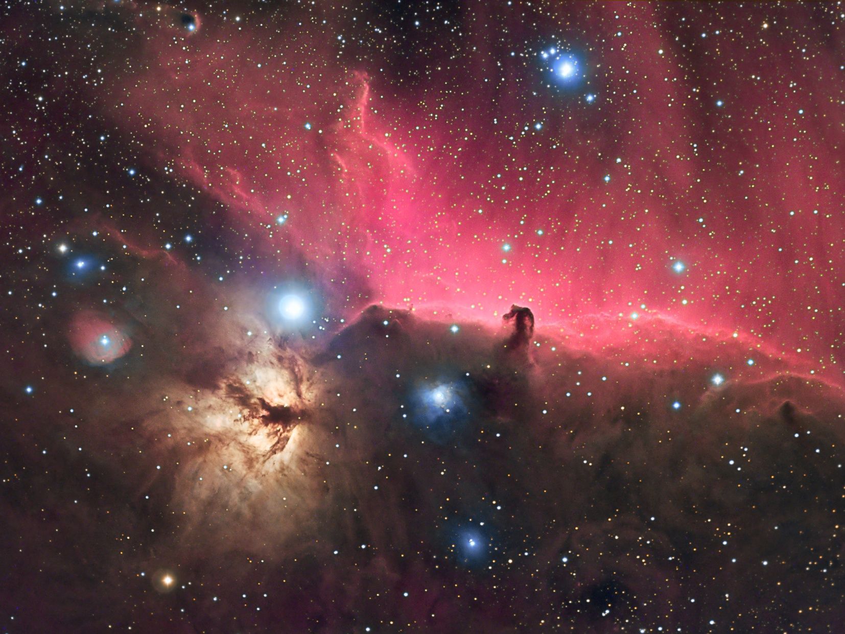 Flame & Horsehead Nebula at Orion Store