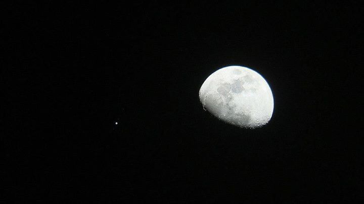 Moon and Jupiter Conjunction at Orion Store