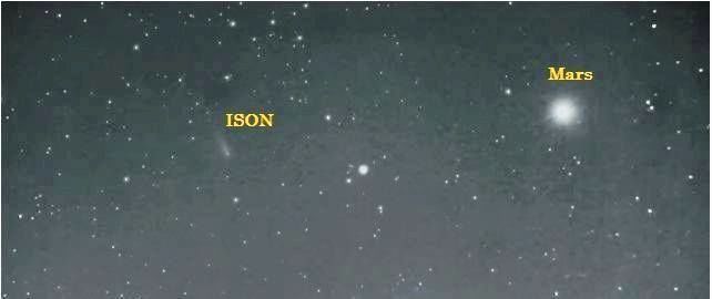 Comet ISON 10-16-13 at US Store