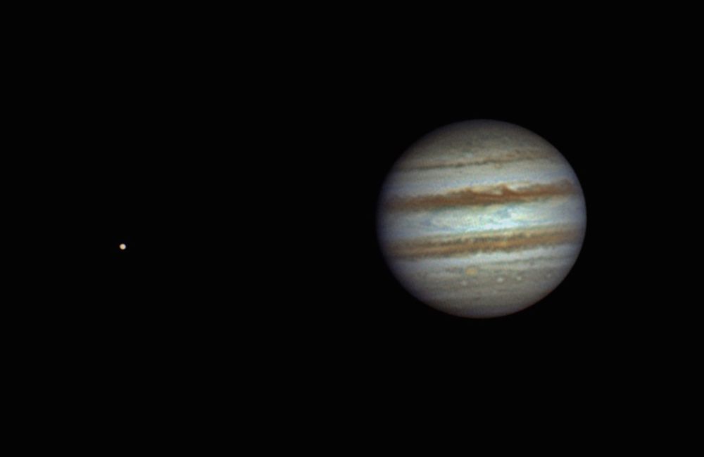 Jupiter & Europa | Astronomy Pictures at Orion Telescopes