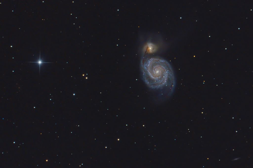 M51 Whirlpool Galaxy Astronomy Pictures At Orion Telescopes