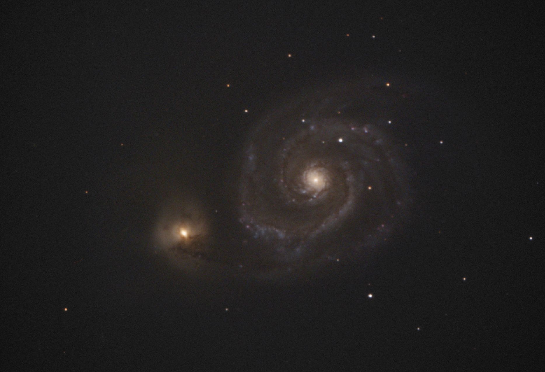 M51 The Whirlpool Galaxy Astronomy Pictures At Orion Telescopes