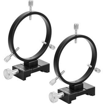 Orion 120mm Guide Scope Rings with Dual-Width Clamps (05442 759270054427 Mounts Tripods Accessories) photo