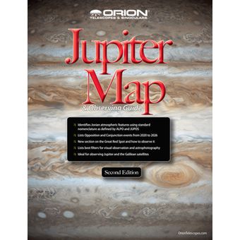 Orion Jupiter Map & Observing Guide (51926 759270519261 Accessories Maps Charts) photo