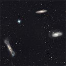 Three Interesting Galaxy Groups in Leo
