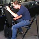 Features of the Orion Deluxe Quick-Adjust Observer's Chair