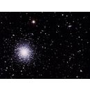 M13 Hercules Cluster and 2 Small Galaxies