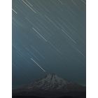 Star Trails Over Mt. Shasta at Orion Store