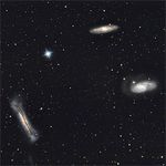 April Deep Sky Challenge: NGC 3190 Leo Galaxy Cluster