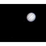 Jupiter and two moons / Callisto shadow transit