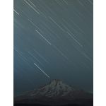 Star Trails Over Mt. Shasta