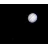 Jupiter and two moons / Callisto shadow transit at US Store