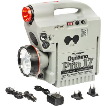Orion Dynamo Pro 17Ah Rechargeable 12V DC Power Station