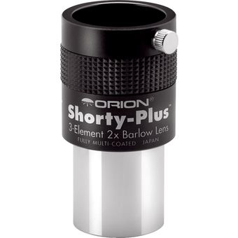 Orion Shorty-Plus 2x 3-Element Barlow Lens