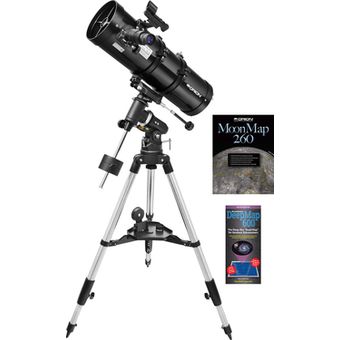 Bundle with Orion 08711 Shorty 1.25-Inch 2X Barlow Lens Black Black Orion 09007 SpaceProbe 130ST Equatorial Reflector Telescope 