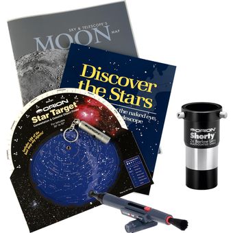 Orion GoScope 70 Refractor Telescope with StarGazer's Kit