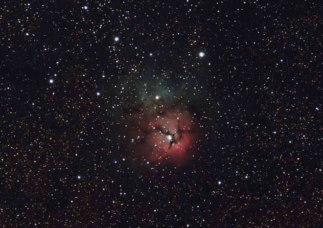 M20 - The Trifid Nebula (cropped)