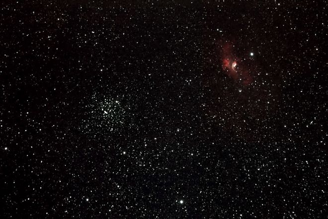 M52 & Bubble Nebula