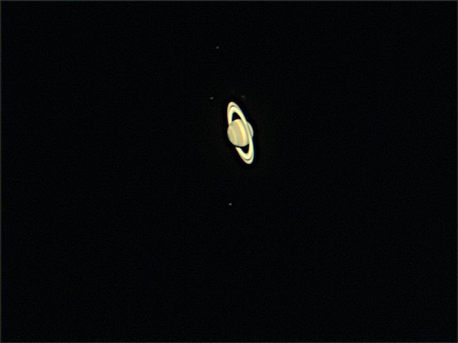Saturn and Moons 6-12-13 at Orion Store