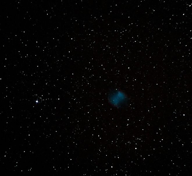 Dumbbell Nebula 7-11-13 at Orion Store