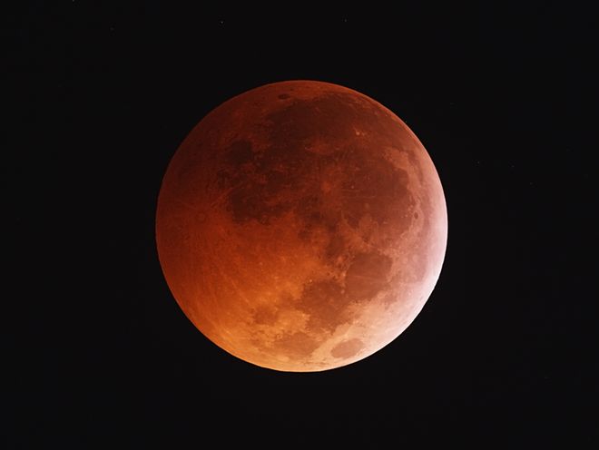 Lunar Eclipse and Occulting Star