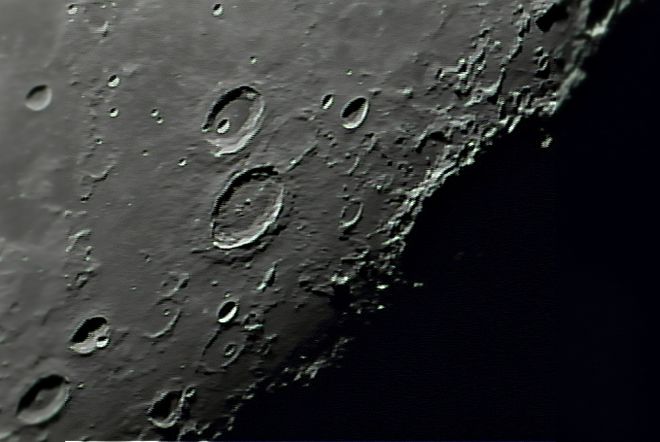 Moon - Atlas and Hercules craters