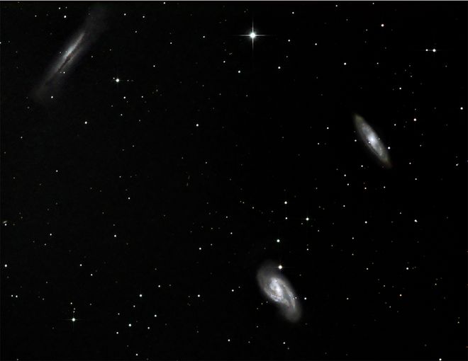 M65, M66, NGC3628 - Leo Trio
