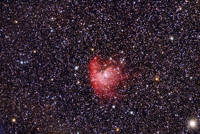 NGC281 - Pac Man nebula in Cassiopeia