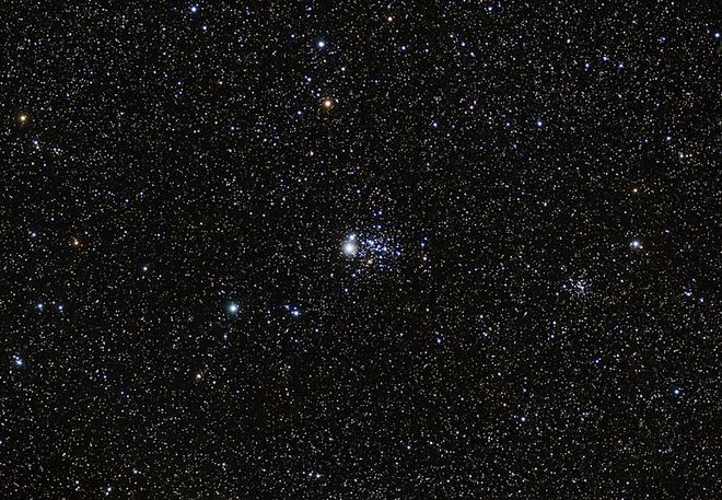 NGC457 - An open cluster in Cassiopeia