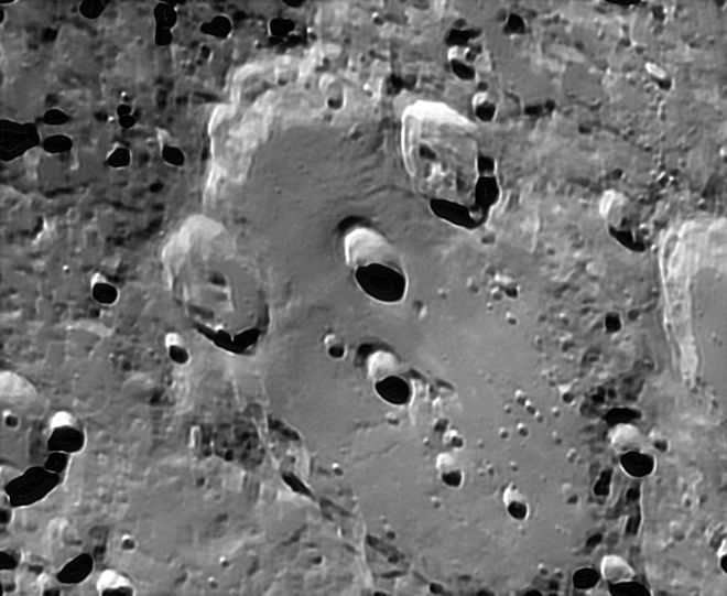 Lunar Crater Clavius