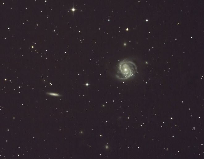 M100 and NGC 4312